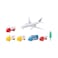 Power Joy Airport Playset GT-C8436 Multicolour Pack of 7