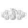 Garbo Glassware Jug Glass With 4 Cups Set