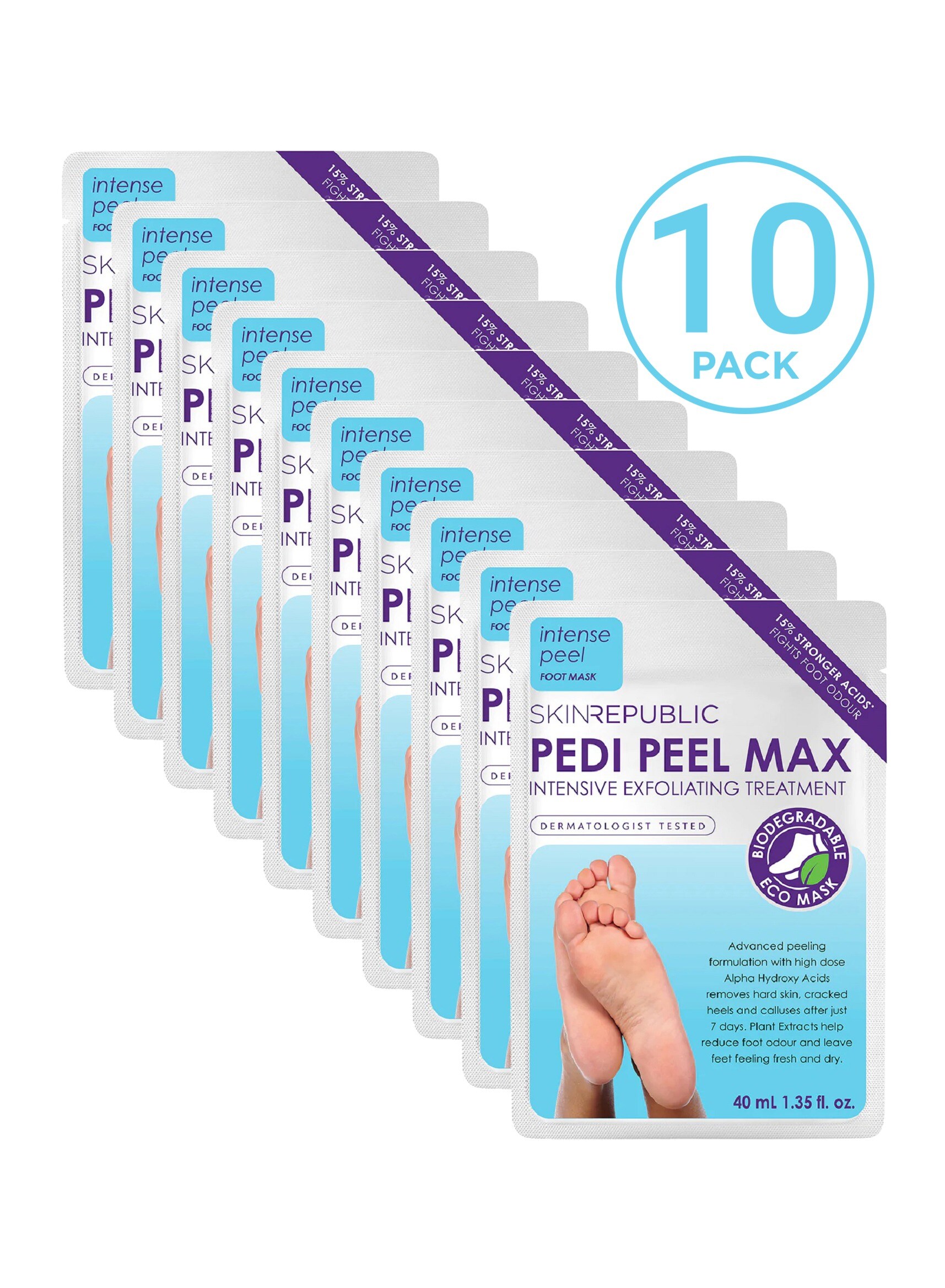 Buy Skin Republic Pedi Peel Max Intensive Exfoliating Treatment Foot ...