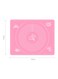 Generic Silicone Baking Mat Pink/White 50X40Centimeter
