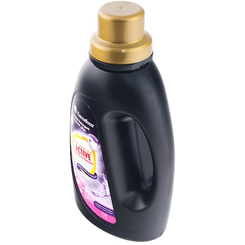 Carrefour 2 in 1 Liquid Detergent Black Rose 1L