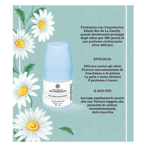 Yves Rocher 48H Fresh Deodorant 50ml