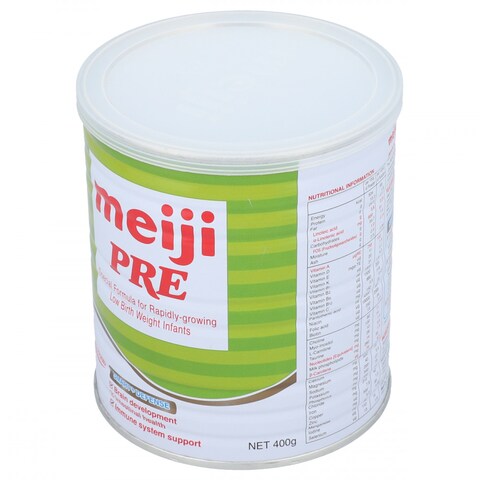 Meiji Pre Special Formula For Rapidly Growing Low Birth Weight Infants 400g