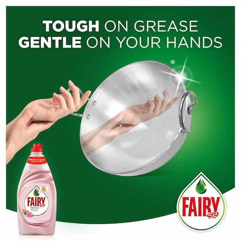 Fairy Gentle Hands Rose Petals Dishwashing Liquid Soap 750ml