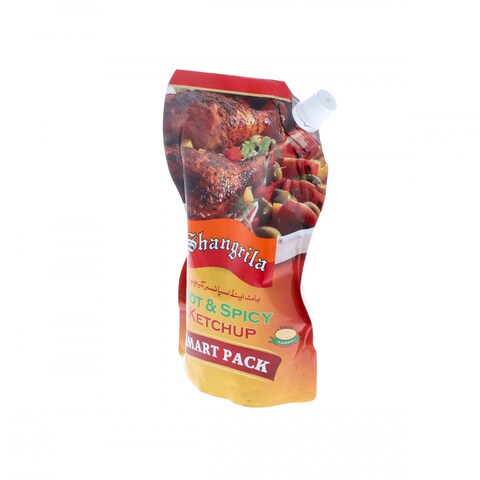 Shangrilla Hot and Spicy Ketchup 400 gr