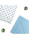 Moon Pack Of 2 Bamboo Muslin Wrap Swaddle