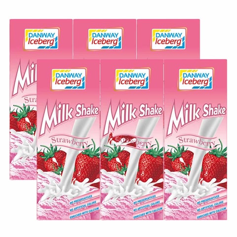 Iceberg Strawberry Milkshake 180MLX6