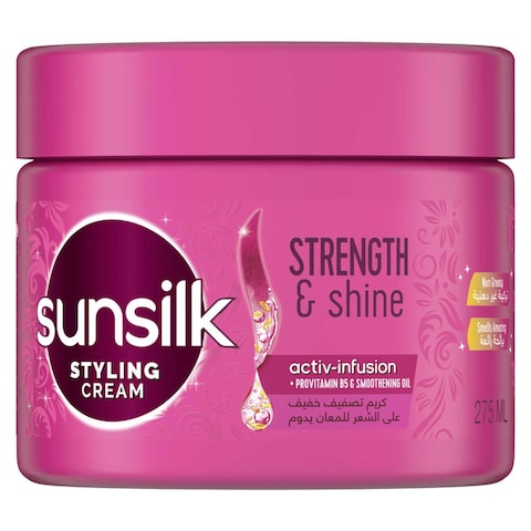 Sunsilk Strength And Shine Activ-Infusion Styling Cream 275ml