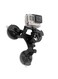 Generic - Triangle Suction Cup Mount Holder Black