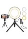 Generic - LED Photography Ring Light Kit 6inch Multicolour