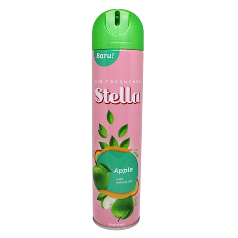 Stella Apple With Natural Oil Air Freshener Aerosol 400ml