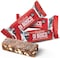 Veloforte Di Bosco Energy Bar - Red Berries, Almonds and Pistachios  - 9 count x 62g - 5gr plant protein bar, 40gr Carbs, Rich in Dual source Carbohydrates, 100% Natural, Vegan, Gluten Free