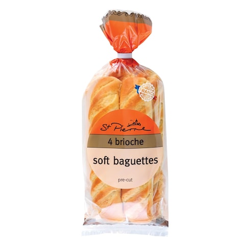 St Pierre 4 Brioche Baguettes 340g