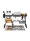Generic - Stainless Steel Dish Drainer Rack Black 89X34X16Centimeter