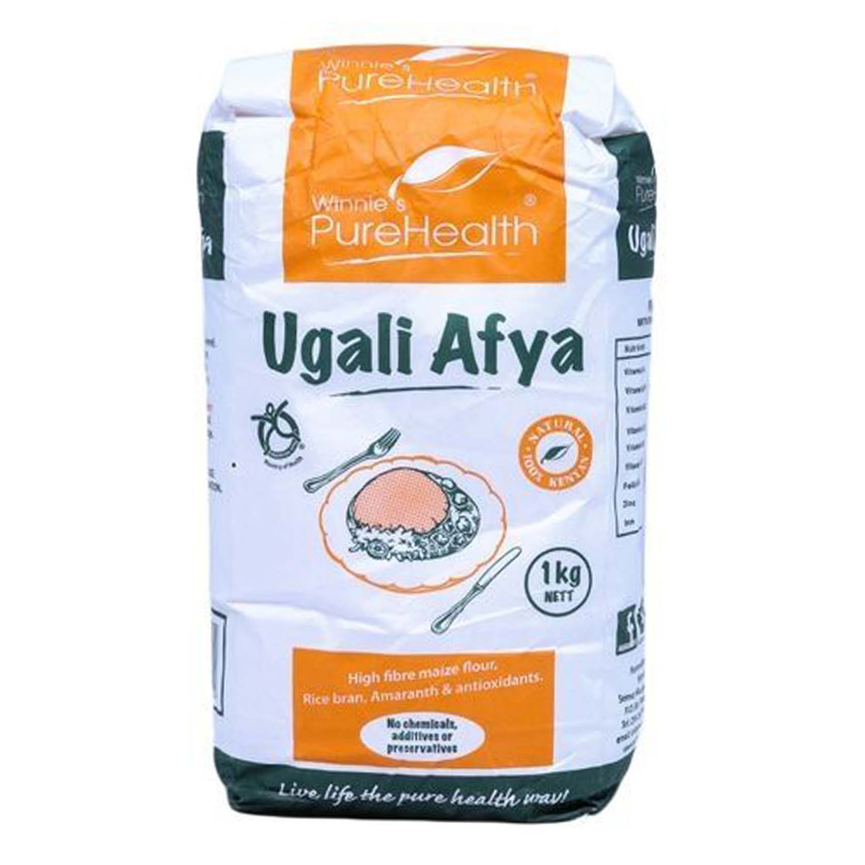 Winnies Pure Health Ugali Afya Flour 1Kg