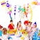 Ludeou 150Pcs Long Balloons For Balloon Animals Art, Premium Latex 260 Balloons Twisting Balloons Assorted Color Rainbow Clown Balloons Kit