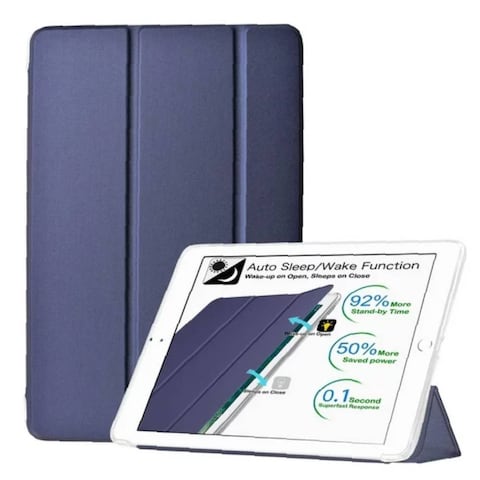 TRON Case For Apple iPad 9th 8th 7th Generation 10.2 / 10.5 inch (2017) Case Cover With Pencil Holder, Blue