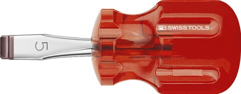 PB Swiss Tools  135.4-30 Classic stubby screwdriver for slotted screws, size 4