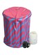 Generic Portable Steam Sauna Pink/Blue