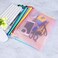 Plastic Wallets A4 10 Pcs A4 Zip Lock Bags Document Wallet Document Folders Plastic Pockets with Zipper for School Office Homework Travel Storage Bags