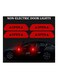 Generic 4-Piece Open Safety Warning Reflective Sticker Set