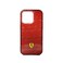 FERRARI GRADIENT PC/TPU CASE WITH ALLOVER SCUDERIA &amp; DYED BUMPER FOR IPHONE 14 PRO RED
