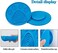 Slow Food Dog Lick Pad,Dog Lick Mat with Strong Suction,Dog Bathing Supplies,Dog Beauty Bath Stability Lick Stick for Pet Bathing, Grooming and Training (Blue)