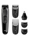Braun - 6-In-1 Face And Head Trimming Kit Black