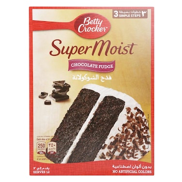 Betty Crocker Super Moist Chocolate Fudge Cake Mix 500g