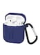 Generic Silicone Protective Case Cover For Apple Airpods Blue