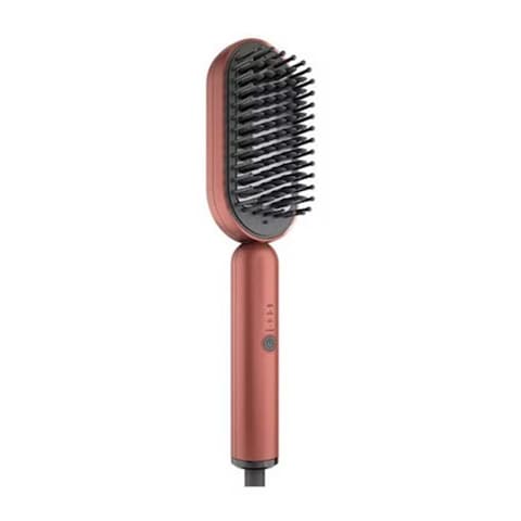 Rush Brush S3 Lite Hair Straightening Brush - Rose Gold
