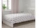 Duvet cover and pillowcase, white/grey150x200/50x80 cm
