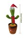 Electric Dancing Plant Cactus Plush Stuffed Toy with Music