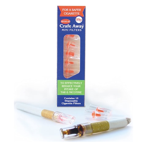 Crafe Away Antismoking Mini Filters 10 Pieces
