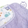 Milk&amp;Moo Friends Baby Diaper Changing Pad, 100% Turkish Cotton Baby Changing Pad, Folds into Compact Clutch Bag Shape, Portable Changing Pad for Travel, Changing Table Topper for Baby