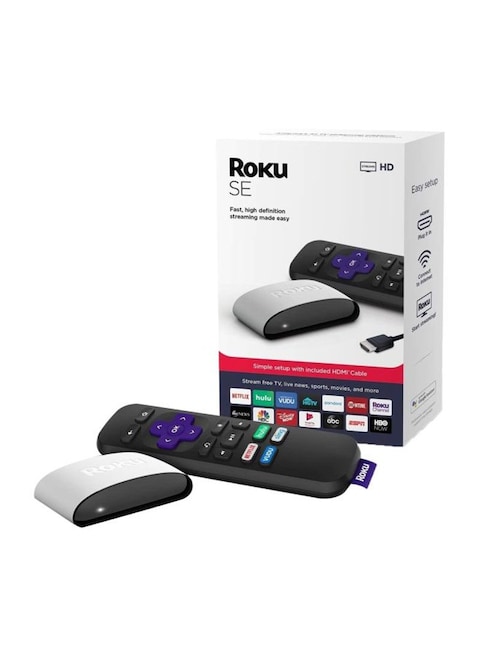 Roku SE Streaming Media Player White/Black