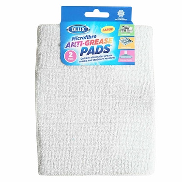 DLUX M/FIBRE ANTI - GREASE PADS 2PK