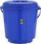 Royalford Plastic Bucket With Lid, 11L Bucket With Handle, Rf10683 Plasticware Leak Proof Bucket Sturdy, Long Lasting Design Ideal For Home, Garden, Diy Bucket, Assorted