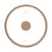 Fissman Glass Lid ARCADES  with BROWN Marbling Silicone Rim  Brown