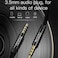 Yesido YAU15 Audio Cable Jack 3.5mm to 3.5mm, 2Meter Black