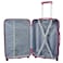 Senator Hard Case Large Suitcase Luggage Trolley For Unisex ABS Lightweight Travel Bag with 4 Spinner Wheels KH1065 Maroon