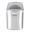 Geepas Ice Cube Maker, GIM63015UK, Water Container 2.2L, Two Sizes (Ice Container 700G, Ecological Gas, Automatic Functioning)