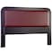 King Koil New York 2 Head Board KKNY02BCR7 Black Cherry Red 200cm
