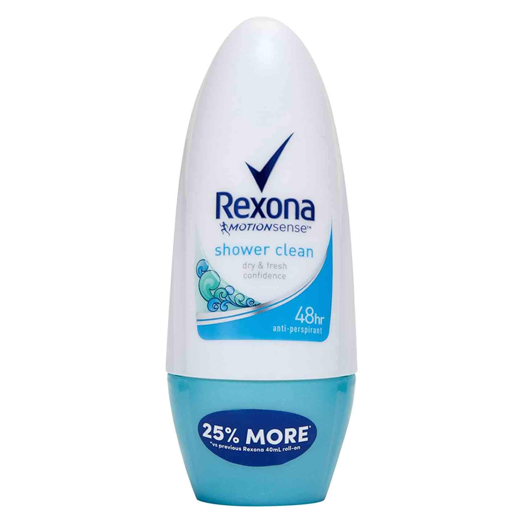 Buy Rexona Deodorant Roll On Motion Sense Shower Clean Anti