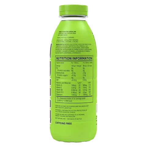 Prime Hydration Drink Lemon Lime 500ml