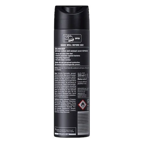 Nivea Deep Espresso Spray M150Ml