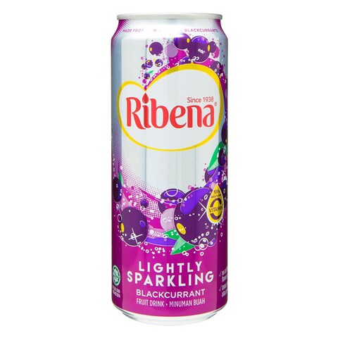 Ribena Lightly Sparkling Blackcurrant Juice 325ml