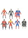Generic - 7-Piece Super Hero Action Figure Set 54.4 x 5centimeter