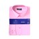 Texture Mens Shirt Long Sleeved Regular Fit Meduim Pink