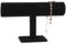 Generic 1Pcs Black Velvet Bracelet Chain Watch Winder T Bar Rack Jewelry Hard Display Stand Holder Jewelry Organizer